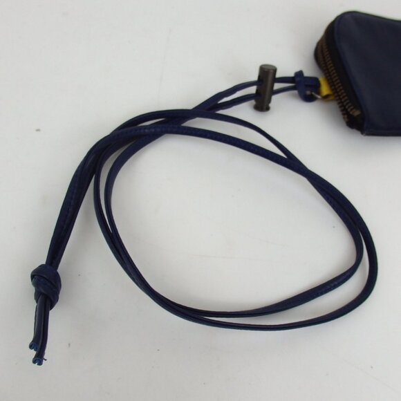 Authentic LANVIN en Bleu Shoulder Mini Pouch leather [Used] - Picture 5 of 12